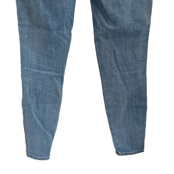 BLANKNYC 26 The Bond Jeans Mid Rise Skinny Python Tuxedo Stripe - Picture 7 of 8